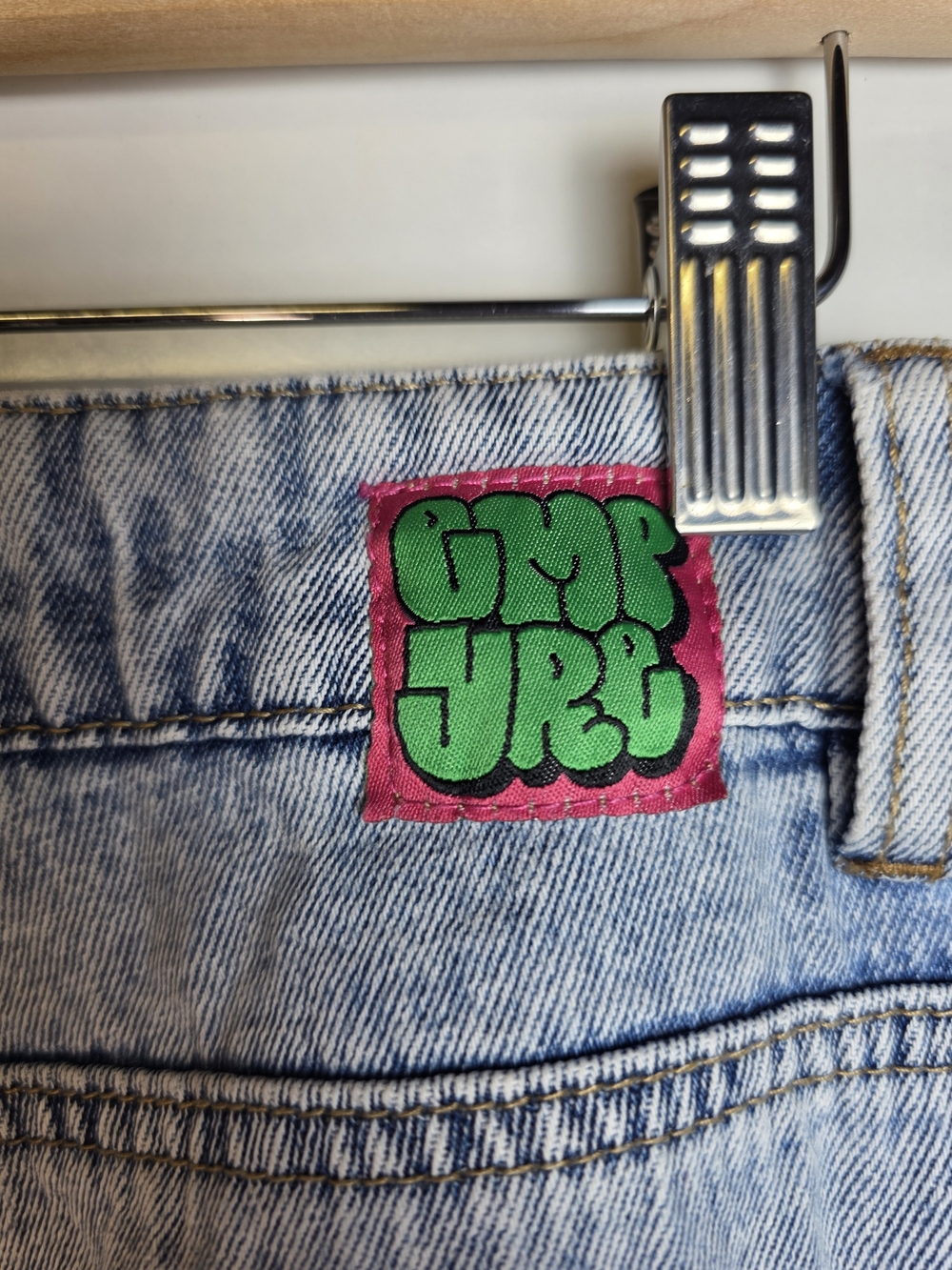Empyre Light Wash Carpenter Jeans Size 11 | Y2K Skate Style Denim Grunge - Picture 7 of 8